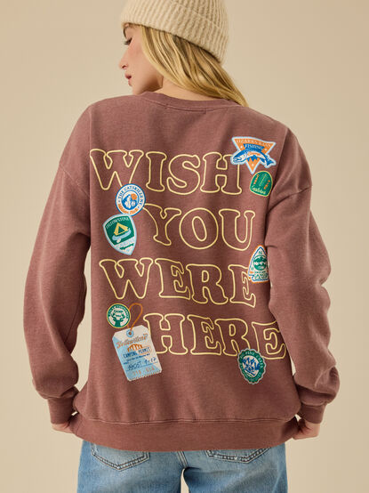 Postcard From The Pines Pullover - TULLABEE