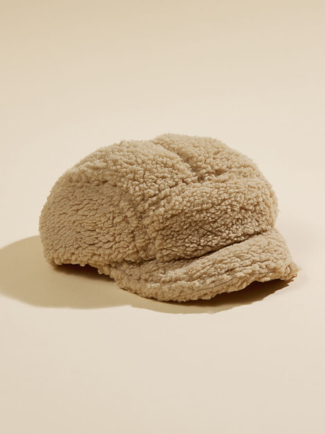 Ezra Sherpa Flat Cap by Quincy Mae - TULLABEE