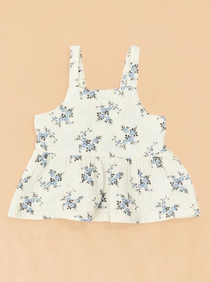 Belle Floral Top and Pant Set - TULLABEE