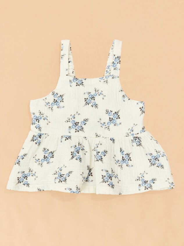 Belle Floral Top and Pant Set Detail 2 - TULLABEE