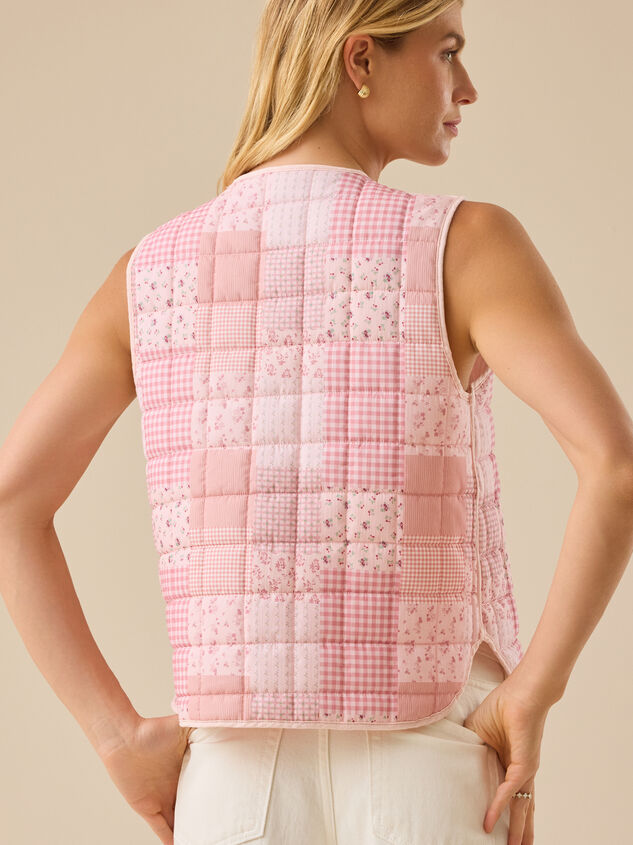 Evie Reversible Vest Detail 5 - TULLABEE