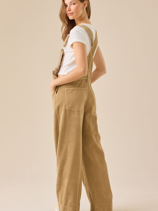Danielle Corduroy Overalls Detail 6 - TULLABEE