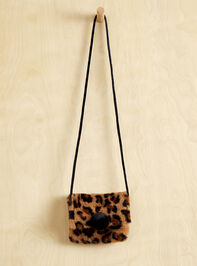 Leopard Fur Crossbody Purse - TULLABEE