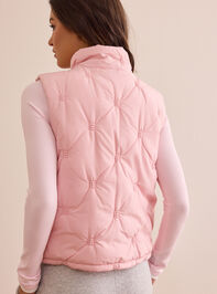 Quick Charm Puffer Vest Detail 4 - TULLABEE