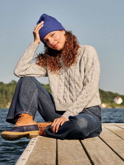 Jane Cable Sweater - TULLABEE