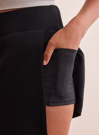 Supersoft Crossover Skort Detail 5 - TULLABEE