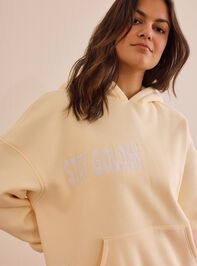 Stay Golden Hoodie Detail 2 - TULLABEE
