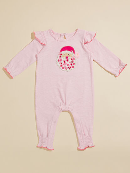 Floral Santa Jumpsuit by MudPie - TULLABEE