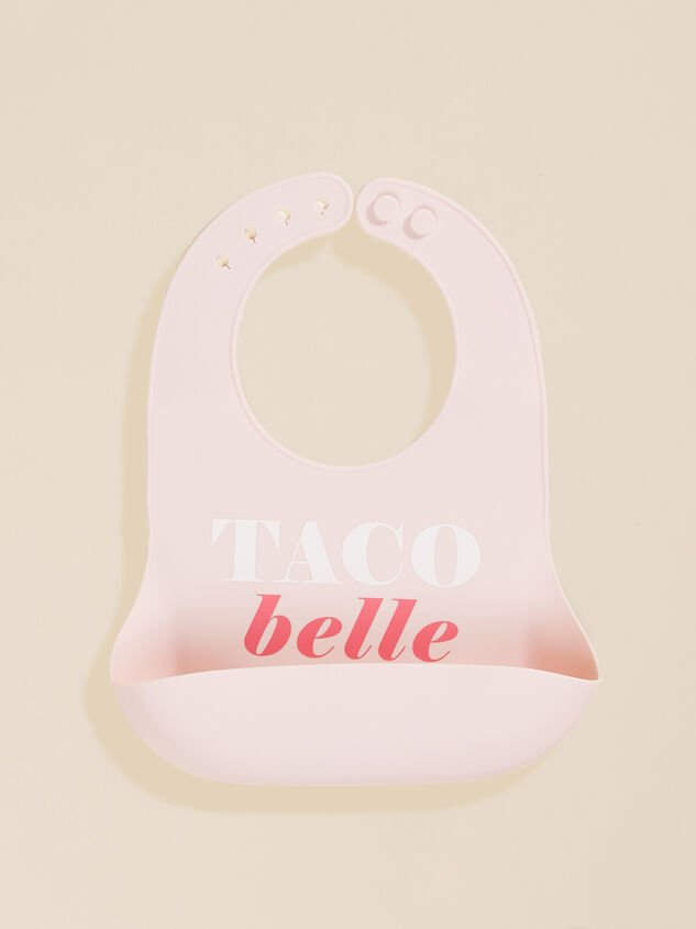 Taco Belle Wonder Bib Detail 1 - TULLABEE