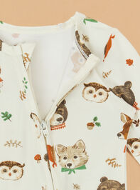 Forest Friends Footie Detail 2 - TULLABEE