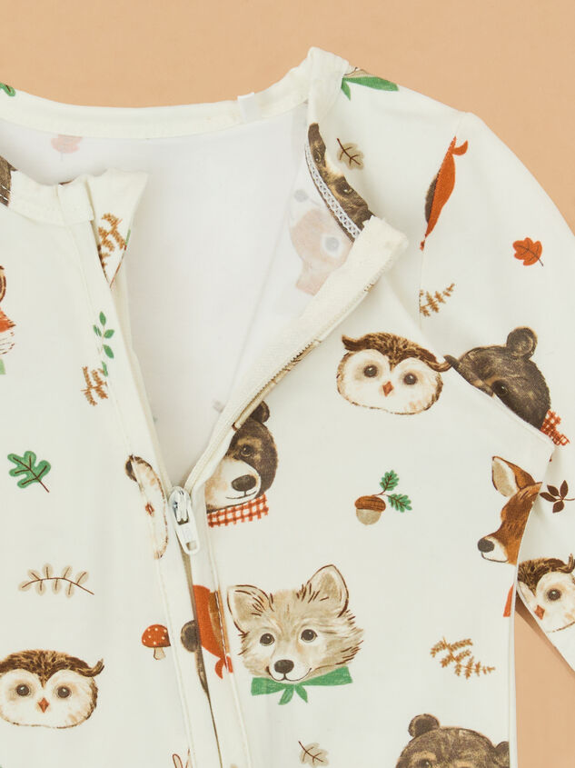 Forest Friends Footie Detail 2 - TULLABEE