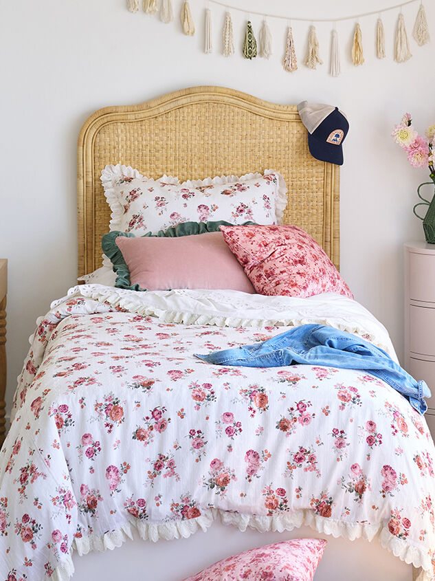 Sabrina Woven Headboard Detail 5 - TULLABEE