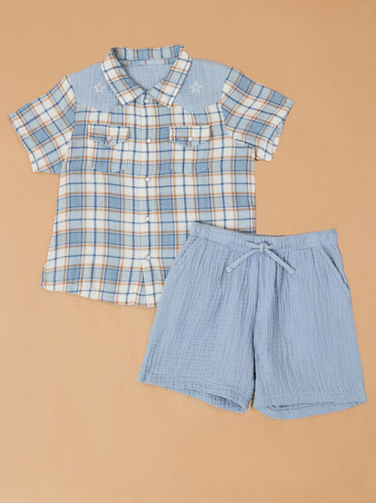 Hank Top & Short Set - TULLABEE