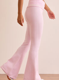 Varsity Flare Pant Detail 4 - TULLABEE