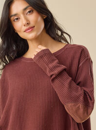 Anna Oversized Thermal Top Detail 2 - TULLABEE