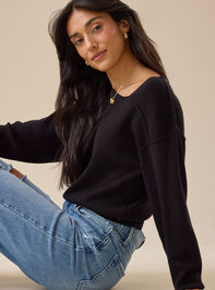 Camilla Asymmetrical Sweater - TULLABEE