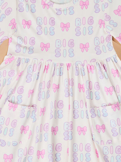 Big Sis Twirly Dress - TULLABEE
