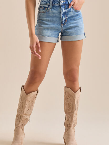 Jordy Denim Shorts - TULLABEE