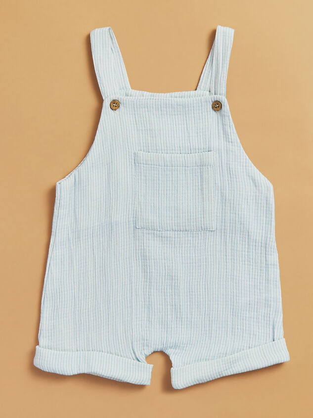 Aiden Striped Overalls Detail 2 - TULLABEE