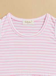 Ready To Golf Polo Toddler Dress Detail 3 - TULLABEE