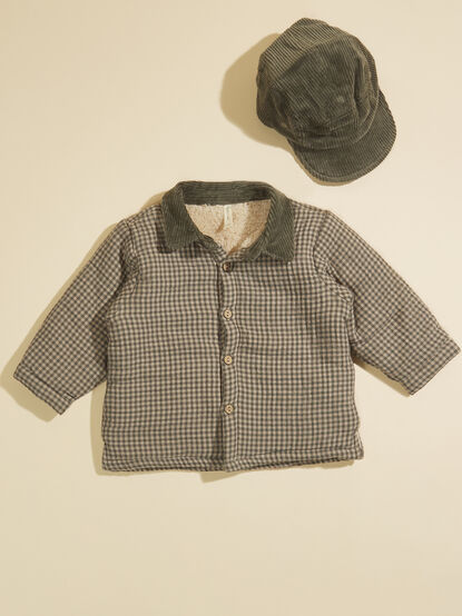 Ford Gingham Jacket by Quincy Mae - TULLABEE