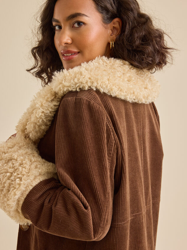 Emmie Cord Jacket Detail 6 - TULLABEE