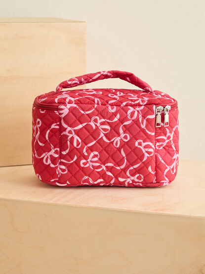 Cecile Quilted Makeup Bag - TULLABEE