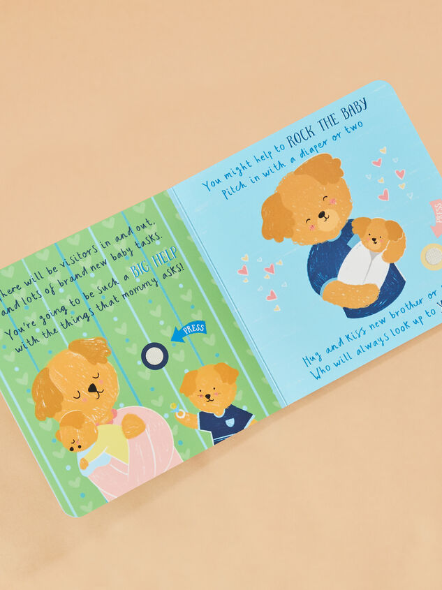 Sounds Like Big Bro Book by Mud Pie Detail 3 - TULLABEE