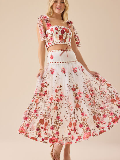 Braxlin Embroidered Top - TULLABEE