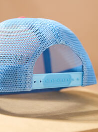 American Girl Trucker Hat Detail 3 - TULLABEE