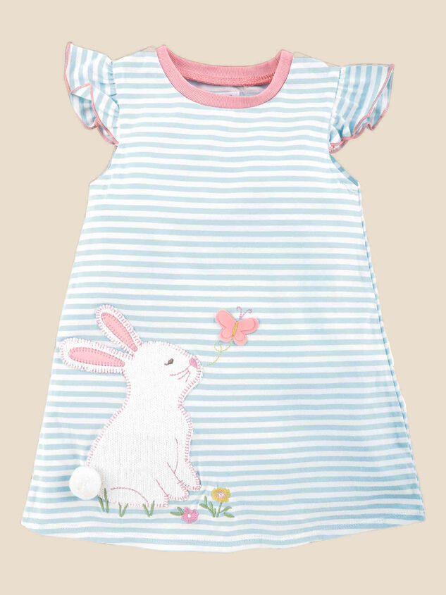 Avril Striped Dress by MudPie Detail 2 - TULLABEE