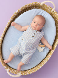 Jacob Gingham Romper - TULLABEE