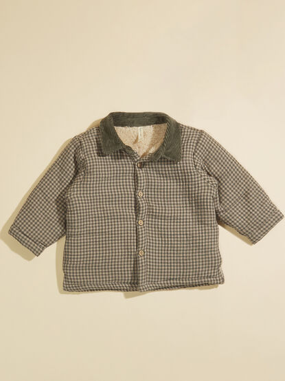 Ford Gingham Jacket by Quincy Mae - TULLABEE