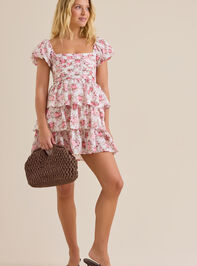 Cassandra Floral Mini Dress - TULLABEE