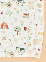 Farm Animal Gown & Hat Detail 2 - TULLABEE