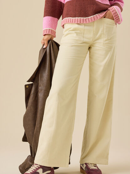 Adylan Corduroy Crop Pant - TULLABEE