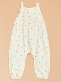 Laura Dot Ruffle Overall - TULLABEE