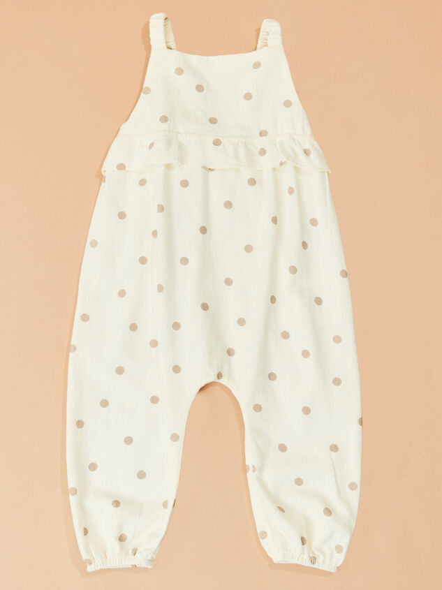 Laura Dot Ruffle Overall - TULLABEE