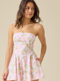 Annie Strapless Floral Romper - TULLABEE