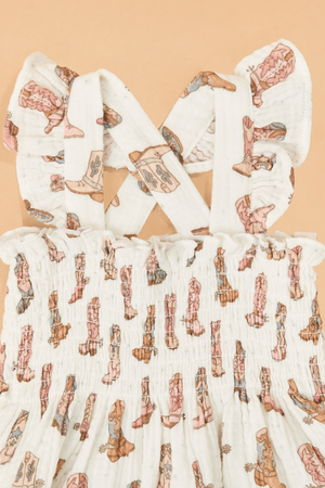 Future Cowgirl Smocked Tank & Bloomer - Altar'd State - 