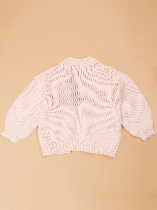 Pippa Bow Cardigan Detail 4 - TULLABEE