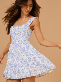 Lisa Floral Mini Dress - TULLABEE