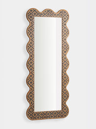 Calia Rattan Mirror Detail 3 - TULLABEE