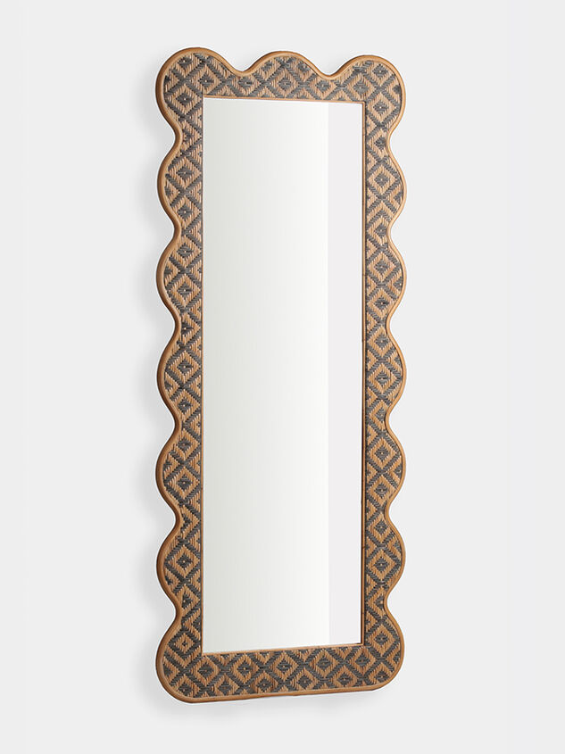 Calia Rattan Mirror Detail 3 - TULLABEE