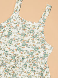 Camilla Floral Baby Top and Pant Set Detail 2 - TULLABEE