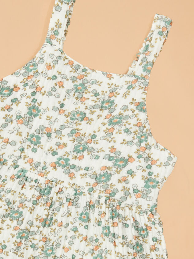 Camilla Floral Baby Top and Pant Set Detail 2 - TULLABEE