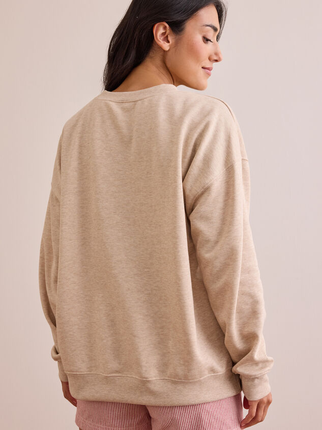 Sailing Co Sweatshirt Detail 5 - TULLABEE