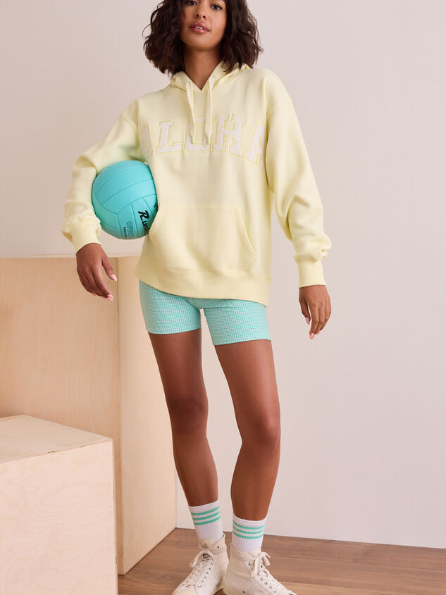 Sunny Aloha Hoodie Detail 2 - TULLABEE