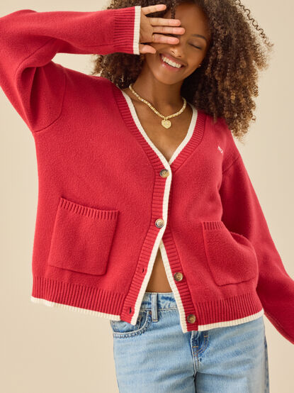 Be Merry Cardigan - TULLABEE