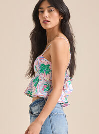 Larissa Tie Back Tank Detail 3 - TULLABEE
